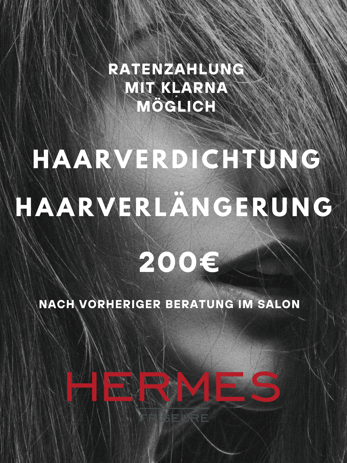 Haarverlängerung / Haarverdichtung 200€